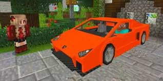 Video compilation in minecraft ! Sport Car Mod Lamborghini For Minecraft Playyah Com Free Games To Play