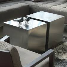 1 inch metal element cube periodic table zn si c ni sn al fe cu ti mg. Gus Modern Stainless Steel Cube Modern End Tables Glass End Tables Gus Modern