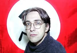 The cult post-soviet musical genius Roman Sidorov (left), from Fryazino,  Russia. Growing up, Roman had a troublesome reputation, wandering through  the city with his friends and with the goal of being as