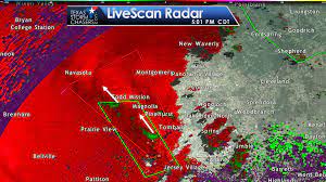 505pm Tornado Warning For Southern Grimes Northeastern Washington Southwestern Montgomery Northeastern Waller North North West Tornado Warning Texas Storm