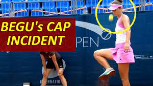 Welcome to irina begu's official twitter page! Irina Begu Ball And Cap Trick At Prague Wta Match Vs Sorribes Tormo Youtube