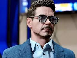 Tony Edith Eyeglasses Tony Stark Wearing Glasses Avengers Infinity War  Official Edith