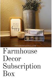 Covid quarantines had mom really missing her home goods shopping sprees.this gift subscription was a perfect substitute! The Best Farmhouse Decor Subscription Box Payton On Purpose