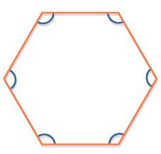 Interior Angles Of A Hexagon Hexagon Angles Interior And Exterior Angles Hexagon Shape