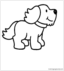 Printable dog coloring page to print and color for free : Cartoon Puppy Dog Coloring Pages Puppy Coloring Pages Coloring Pages For Kids And Adults