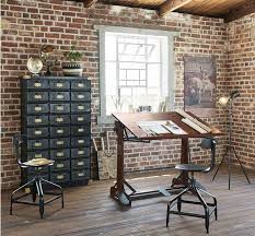 Black Metal Industrial Bar Chair Telegraphe Telegraphe Maisons Du Monde Us