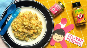 Seperti dalam video resep mpasi 9 bulan md berikut ini.saat si. Resipi Makanan Baby 8 Bulan Makaroni Ayam Keju Izliyah Kitchen Macaroni Chicken Cheese Youtube