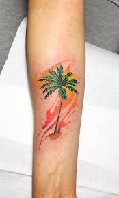 Vector illustration in flat style. 125 Unique Palm Tree Tattoos You Ll Need To See Tattoo Me Now