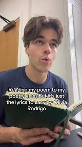 Poetry Reading: 'Lacey' by Olivia Rodrigo