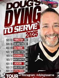 Dying to Serve 50 State Tour final leg, dates update. I realized that I had  some duplicate dates