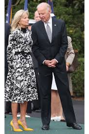 She will not gird herself in glamour, or arm herself with gilded european brand names. Jill Biden Fashion Now And Then Photos Style Evolution
