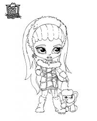 Baby howleen by jadedragonne on deviantart. Free Printable Monster High Coloring Pages For Kids In 2020 Coloring Pages Coloring Books Animal Coloring Pages