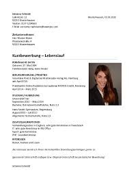 Etwas farbe, ein einprägsames logo oder ein sehr individueller. Kurzbewerbung Unterlagen Muster Gestaltung Zum Download