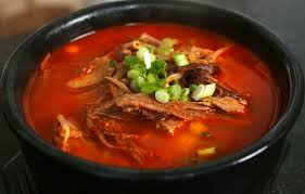 Online ordering menu for korean garden. Spicy Beef And Vegetable Soup Yukgaejang ìœ¡ê°œìž¥ Recipe Maangchi Com