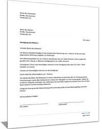 Erhält der mieter eine modernisierungsankündigung, kann er zum ablauf des übernächsten monats kündigen, § 555e bgb. Kuendigungsvorlagen De Startseite