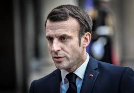 Président de la république française. Emmanuel Macron On Coronavirus We Re At War Politico