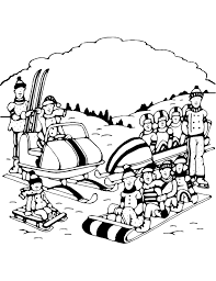 Maybe you would like to learn more about one of these? Winter Fun Coloring Page For Kids Free Printable Picture