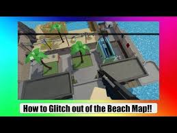 Beach is a map in arsenal that was released in the summer update, it takes place at a coastal suburban beach with a metro station. Patched How To Glitch Out Of The Beach Map On Arsenal Roblox Youtube