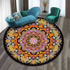 Coffee table pad and coasters set. Modern Round Rugs Antiskid Bedside Blanket Foot Pad Kitchen Carpets For Living Room Sofa Coffee Table Pad Dataglove Com