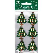 Download Christmas Trees Craft Sticker Christmas And Festive Card Embellishment Craft Supplies Uk PSD Mockup Templates