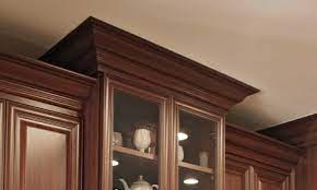 I also have crown molding kitchen cabinet. Getting Edgy With The History Of Crown Molding