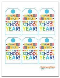 Packs are only $1 each! Free Printable End Of School Gift Tags Teacher Gift Tags School Gifts Teacher Gift Printables