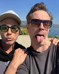 O.G. Jarvis and Tony take a hike.