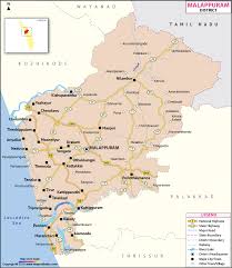 malappuram district map