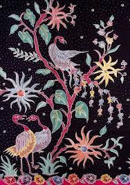 Hand Painted Batik Encim Lukisan Batik Kain
