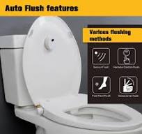 KERDE 2-Inch Automatic Toilet Flusher - Dual Flush Valve with Button,  Repair Kit for 2-Piece Toilet (2F-19CM) - Amazon.com