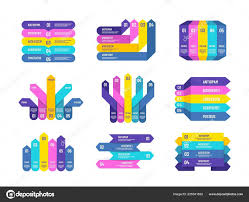 Step Infographic Options Or Process Arrow Graphs Charts
