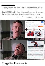 25 Best Memes About Spiderman Civil War Spiderman Civil War Memes