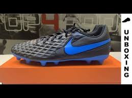 Nike Tiempo Legend 8 Club Fg Mg Under The Radar Black Blue Hero Youtube