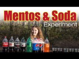 Mentos And Soda Experiment Youtube Science Experiments Cool Science Experiments Science For Kids