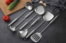 It has sharp, stainless steel blades that peel effortlessly and quickly along with a comfortable grip and lightweight design that make it easy to handle. Kitchen Gadgets 304 Stainless Steel Cookware Set Kitchen Utensils China Kitchen Utensils And Kitchenware Set Price Made In China Com