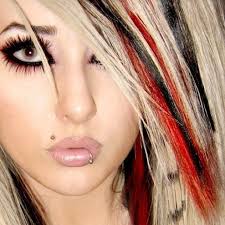 It will lighten your hair about 1 shade, which should be just enough to take you from red to blonde. Red Black And Blonde Hair Hairstyles Vip