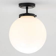 March 13, 2014 by lauren 17 comments. Preston Matte Black Semi Flush Ceiling Light Litecraft