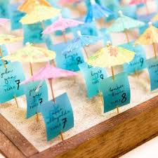 Arielle S Birthday Seating Chart Wedding Beach Theme Wedding Beach Wedding Decorations Reception