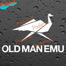 Old Man Emu/arb X2 Pair Stickers White Graphics Decal Sticker Offroad 4x4 -  Car Stickers - AliExpress