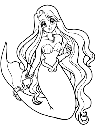 This color book was added on 2019 04 15 in miraculous ladybug coloring page and was printed 446 times by kids and adults. Printable Mermaid Coloring Pages Coloringme Com