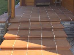 Gres Extrusionado Natural Para Escaleras Terraklinker