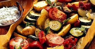 Wir Prasentieren Mediterranes Ofengemuse Rezept Gemuse Rezepte Backofen Rezepte Ofengemuse Rezept