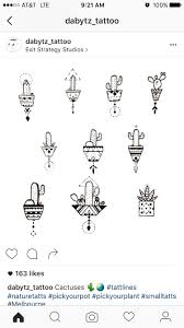 Cactus Tattoo Cactus Tattoo Tattoos Mini Tattoos