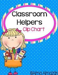 Classroom Helpers Clip Chart