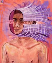 Human Blinkers, Painting by Jack Albert Elliott