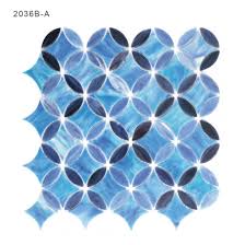 Blue glass mosaic tiles bathroom. Artist Small Paterred Blue Bathroom Stained Glass Mosaic Tile For Backsplash China Bathroom Tiles Mosaic Blue Glass Mosaic Made In China Com