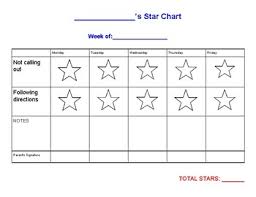 Star Chart Behavior Tracker