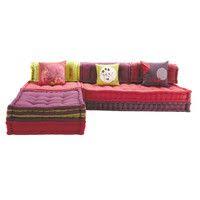 Havalimanından madurai şehir merkezine ulaşım. 6 Seater Cotton Modular Corner Day Bed Multicoloured Madurai Maisons Du Monde Bantal