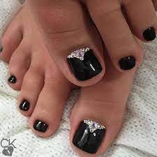Las uñas decoradas cada vez están siendo mas usadas. Catalogo De Unas Decoradas De Los Pies Con Piedras Unas Decoradas Con Piedras Y Otros Accesorios 70 Imagenes