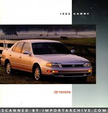 Toyota recalls 1993 camry due to fact that owners really should have bought something new by now. Importarchive Toyota Camry Brochure 1992 1996 Free Preview Gallery 1992 1993 1994 1995 1996